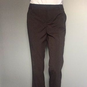 NWT Banana Republic 4 Brown Black Dress Pants